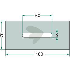 Plastic scraper Niemeyer et al. 034218