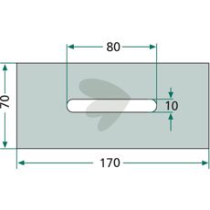 Plastic scraper Rau and others. 00029743