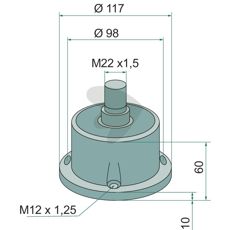 Bearing - Km040146