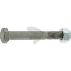 Screw with locknut M12x90 mm, 12.9