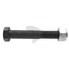 Screw with nut M20x2,5x130 mm, 10.9