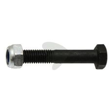 Screw with lock nut M8x1,25x50 mm, 10.9