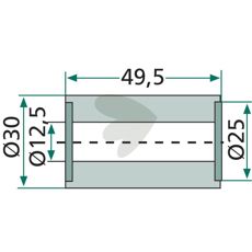 Inner bushing 8209896