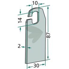 Knife for scarifying - 8746000