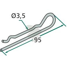 Spring clip Fits Epoke, Turner
