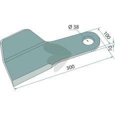 Right knife - 7770760