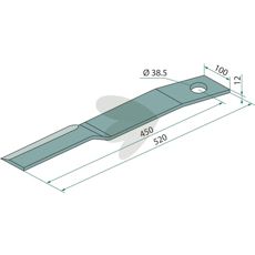 Right knife - 401066
