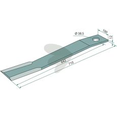 Knife H401-024, 401024