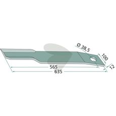 Knife right - H401-027