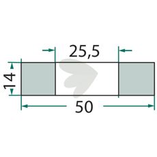 Bushing impact Ferri 14X50mm hole 25.5mm