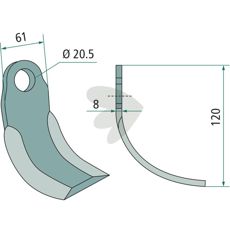 Bow knife