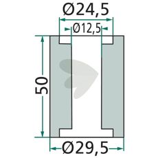 Inner bushing 12.5X29.5X50mm