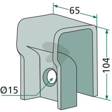 Bracket 2129-235X