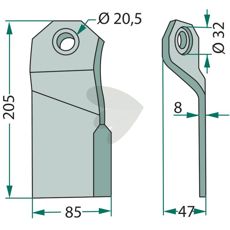 Knife JTR015