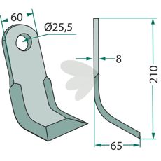 Y-knife 45