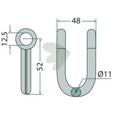 Shackle Ferri, Orsi 48mm