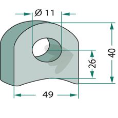 Bracket 40X49X11