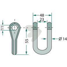 Shackle S.M.A. 48mm