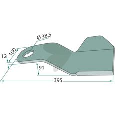 Right knife - 7770730