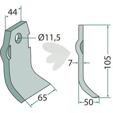 Blade Spragelse-Mica and others 112400