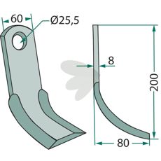 Y-impact Vigolo, Vogel & Noot hole 25.5mm