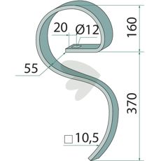 Plow pin - F20120331
