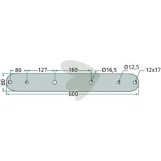 Knife holder thickness = 10 mm