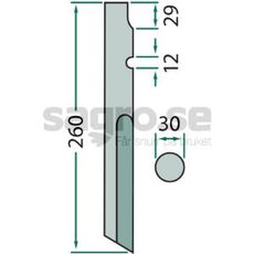Rotary harrow tooth Krone - 514319.0