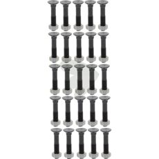 Plow screws with nut M12x65, DIN 608 10.9 25-pack