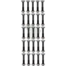 Plow screws with nut M12x70, DIN 608, 10.9 25-pack