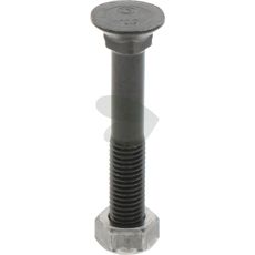 Plow screws with nut M12x80, DIN 608, 10.9 25-pack