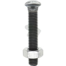 Plow screws with nut M10x60, 10.9 25-pack