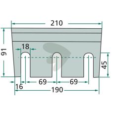 Blade for corn - Z72500