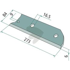 Chopping knife 03-076235
