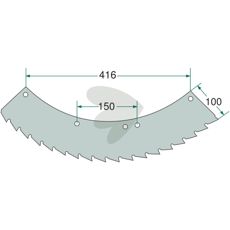 Saw blade for right- and left-turning - 66035 "