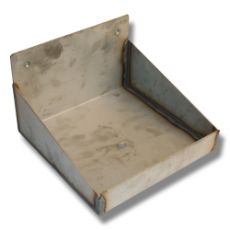 Salt Lick Holder stainless steel 10 kg stone