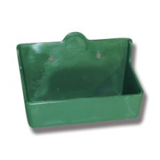 Salt Lick Holder Box Plastic for 2 kg stone green