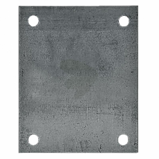 Base plate for support leg