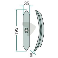Tip Including Screw