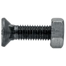 Flathead screws M10x40, 8.8 25-pack