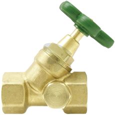 Angle seat valve 1"