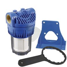 Transparent water filter cartridges 5"
