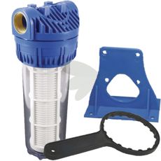 Transparent water filter cartridges 10"