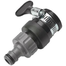 Faucet connection for non-threaded water taps with outer diameter 14 - 17 mm.
