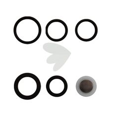 Gasket kit Shut-off valve, one-handed