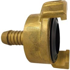 Quick coupling with hose nozzle, can be rotated Nozzle can be rotated 360