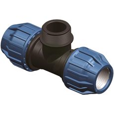 T pipe coupling 20mm, 1/2"
