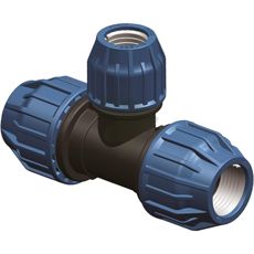 Reducing T-pipe connector 25 x 20 x 25