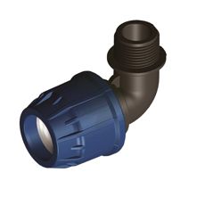 Elbow pipe coupling 1"