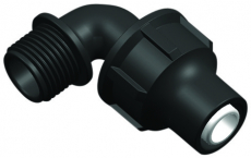 Elbow pipe screw coupling 25 x 1/2